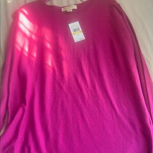 Michael Kors Pink Crew Neck Sweater